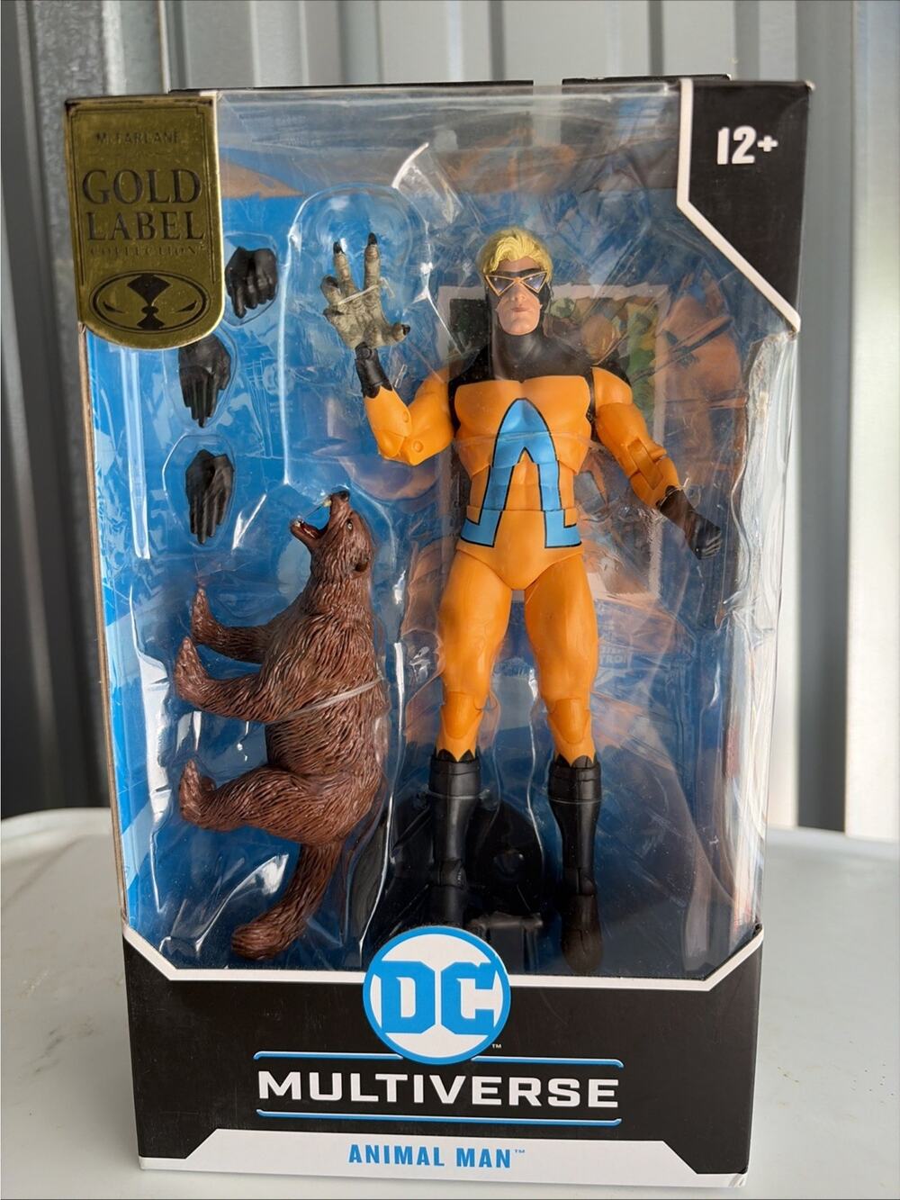 McFarlane DC Multiverse Gold Label Animal Man Exclusive Brand New In Box